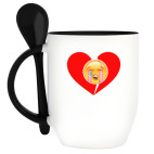 Кружка с ложкой