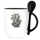 Кружка с ложкой