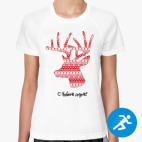 Женская спортивная футболка