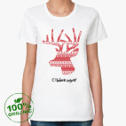 Женская футболка органик