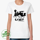 Женская футболка органик
