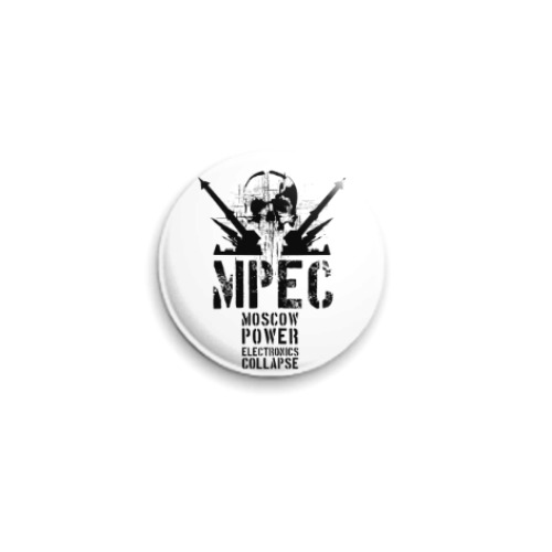 Значок 25мм с принтом MPEC
