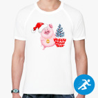 Мужская спортивная футболка