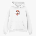 Толстовка худи оверсайз