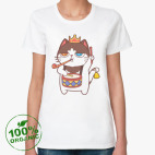 Женская футболка органик