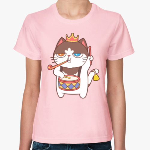 Женская футболка PARTY KING