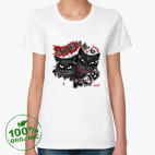 Женская футболка органик