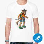 Мужская спортивная футболка