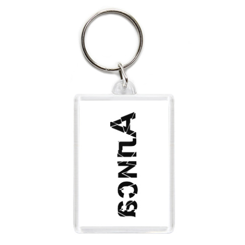 Брелок с принтом Алиса