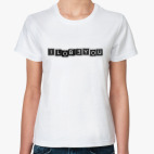 Женская футболка