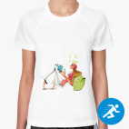 Женская спортивная футболка