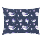 Подводный узор с китами