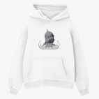 Толстовка худи оверсайз