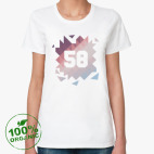 Женская футболка органик