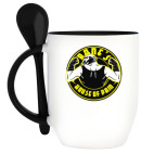 Кружка с ложкой