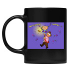 Кружка цветная UV-DTF