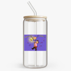 Банка с бамбуковой крышкой