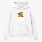 Толстовка худи оверсайз