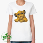 Женская футболка органик