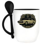 Кружка с ложкой