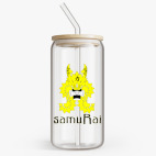 Банка с бамбуковой крышкой