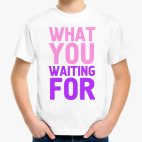 Детская футболка