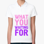 Женская рубашка поло