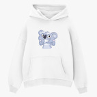 Толстовка худи оверсайз