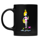 Кружка цветная UV-DTF