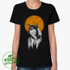 Женская футболка органик