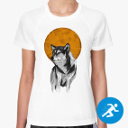 Женская спортивная футболка