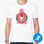 Мужская спортивная футболка