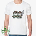 Мужская футболка органик