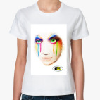 Девушка с цветными слезами