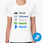 Женская спортивная футболка