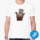 Мужская спортивная футболка