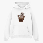 Толстовка худи оверсайз