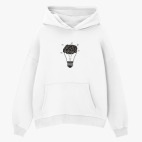 Толстовка худи оверсайз