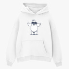 Толстовка худи оверсайз