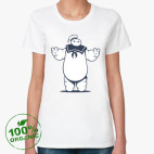 Женская футболка органик