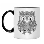 Кружка двухцветная