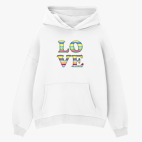 Толстовка худи оверсайз