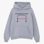 Толстовка худи оверсайз