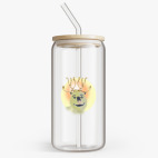 Банка с бамбуковой крышкой