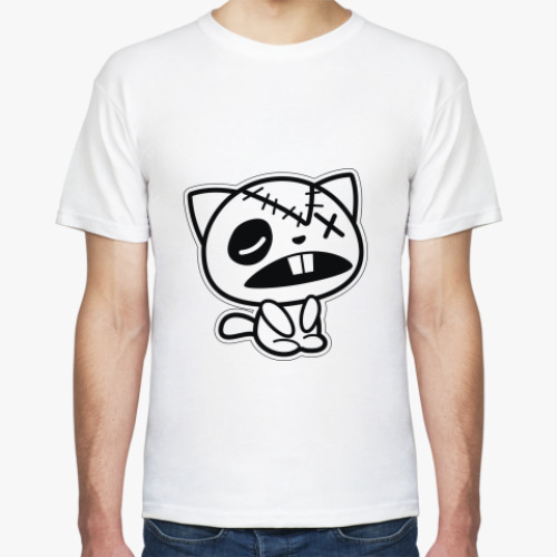 Футболка с принтом Dead Animals / Dead  cat