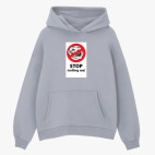 Толстовка худи оверсайз