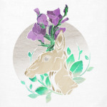 Winter Gladiolus Deer/ Зимний