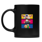 Кружка цветная UV-DTF