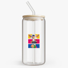 Банка с бамбуковой крышкой