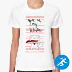 Женская спортивная футболка